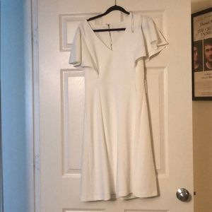 White Calvin Klein Dress